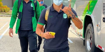 Con sorpresa a bordo viajó Atlético Nacional a Bucaramanga