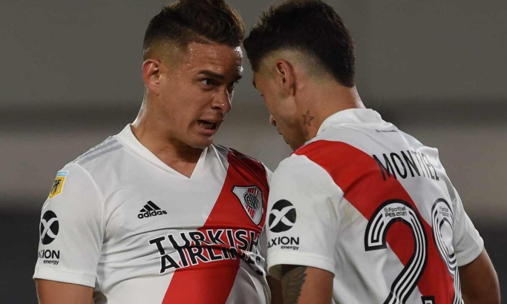 Otro gol de Santos Borré y debut de Agustín Palavecino en River