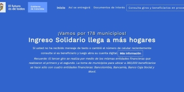 ¿Qué pasó con la anterior versión web de Ingreso Solidario DNP?