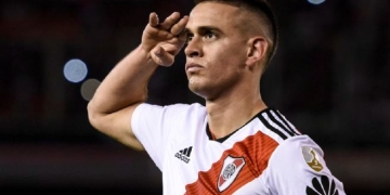 Rafael Santos Borré: en el once ideal de la Libertadores