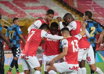 Santa Fe ganó con solvencia en su partido ante Boyacá Chicó