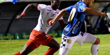 América de Cali en 2021 tiene 5 goles y Santiago Moreno tuvo que ver en todos