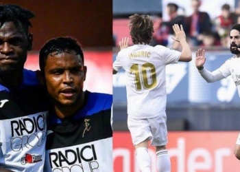 Formación titular de Atalanta y Real Madrid para duelo por Champions League