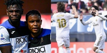 Formación titular de Atalanta y Real Madrid para duelo por Champions League