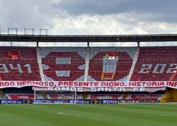 ¡Se vienen los 80 del león! Así luce El Campín para recibir a Santa Fe vs. Boyacá Chicó