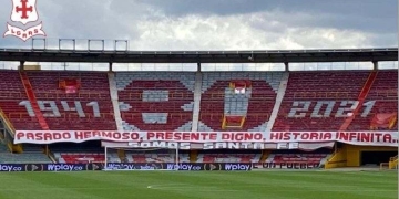 ¡Se vienen los 80 del león! Así luce El Campín para recibir a Santa Fe vs. Boyacá Chicó