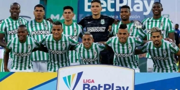 Formación titular de Atlético Nacional ante Boyacá Chicó en la Liga BetPlay 2021-I