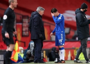 Preocupación en Everton: Ancelotti explicó la razón por la que salió James Rodríguez