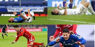 Casi medio año de fútbol se ha perdido James Rodríguez por sus lesiones