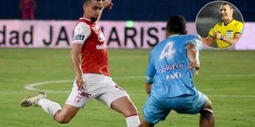 Técnico de Jaguares culpó al Wilmar Roldán de la derrota ante Santa Fe: "Merecemos respeto"