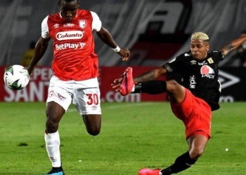 ¡Duelo de rojos en el Pascual! Formación titular de América de Cali y Santa Fe por Liga BetPlay