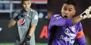 Show de atajadas de Graterol y Castellanos en el América vs. Santa Fe