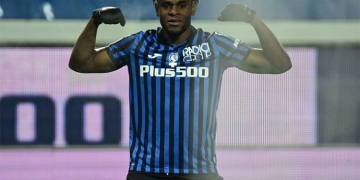 Golazo de Duván Zapata a David Ospina en la Copa Italia