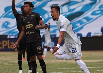 Fernando Uribe y su mensaje por el primer gol en el regreso a Millonarios