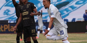 Fernando Uribe y su mensaje por el primer gol en el regreso a Millonarios