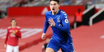 Exjugador del Everton opinó sobre la posición de James Rodríguez