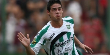 A James Rodríguez aún lo recuerdan en Banfield