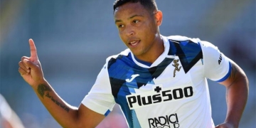 ¡Otra vez Luis Fernando Muriel! 22 minutos y gol para triunfo de Atalanta