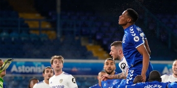 Con Yerry Mina y sin James Rodríguez. ¡Triunfazo de Everton sobre Leeds!