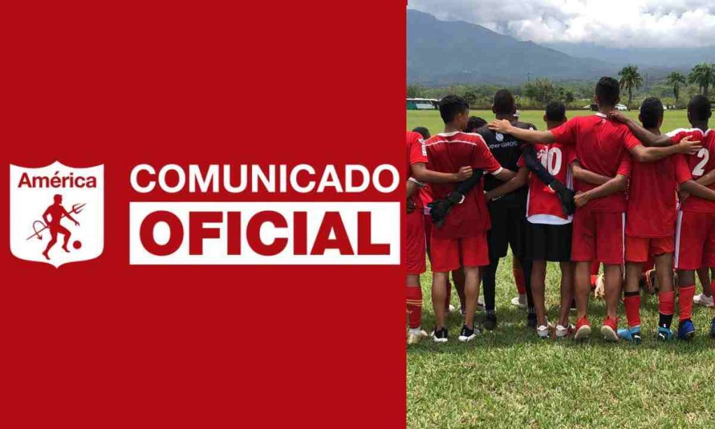 América de Cali y un comunicado oficial sobre las indumentarias de las juveniles