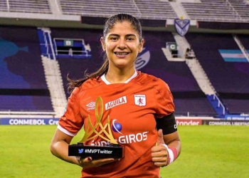 Catalina Usme se convirtió en la máxima goleadora histórica de la Libertadores