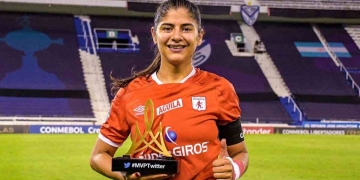 Catalina Usme se convirtió en la máxima goleadora histórica de la Libertadores