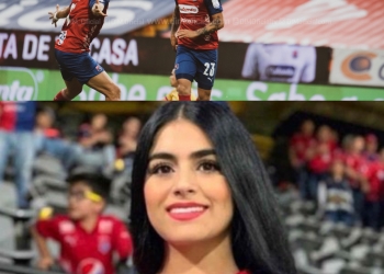 ¡A cumplir! Leo Castro ya hizo gol, sigue la parte de la modelo Valeria Giraldo