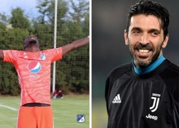 ¡Desde Italia para Millonarios! El mensaje de Buffón a 'Juanito' Moreno gracias a Cuadrado