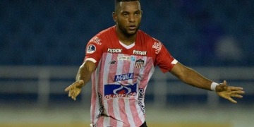 El récord que alcanzó Miguel Ángel Borja con su gol ante Caracas