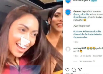 El video viral de Epa Colombia imitando a Paola Jara