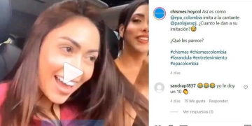 El video viral de Epa Colombia imitando a Paola Jara