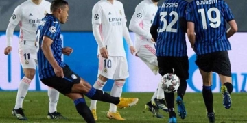 Gol de Luis Fernando Muriel ante Real Madrid, nominado al mejor de la semana en Champions