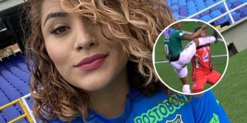 Hincha del Deportivo Cali volvió a ser tendencia en redes, ahora por la patada a Marlon Torres