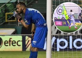 Humberto Acevedo, gran figura del Deportivo Cali ante Once Caldas