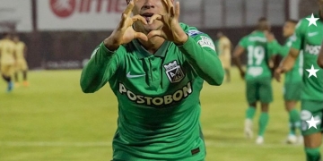 Así celebró la familia Ángel el primer gol de Tomás con Nacional