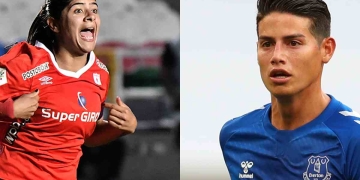 James Rodríguez y su apoyo al América de Cali en la Libertadores Femenina