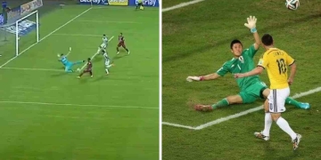 Jaminton Campaz y una jugada al estilo James Rodríguez