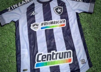 La campaña del Botafogo acerca del uso de tapabocas