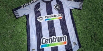 La campaña del Botafogo acerca del uso de tapabocas