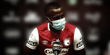 La razón por la que Jhon Arias será baja de Santa Fe para enfrentar a Deportes Tolima