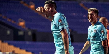 Se estrenó con un golazo la primera anotación de Michael Rangel en México