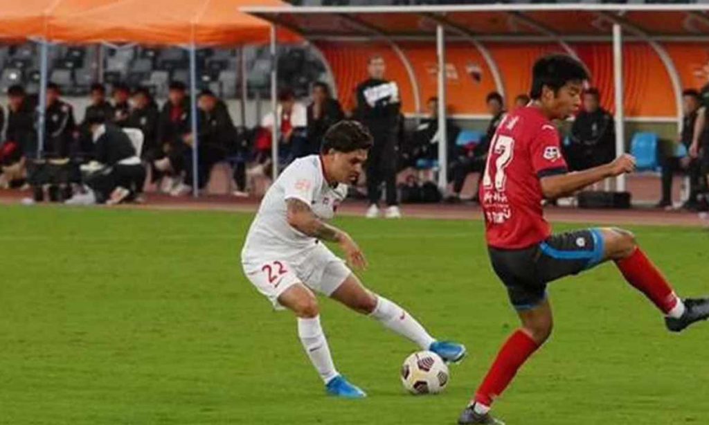 Segundo partido para 'Juanfer' Quintero en China y ahora anotó un golazo