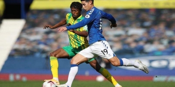 Otra vez sin James Rodríguez: formación titular de Everton vs. West Bromwich
