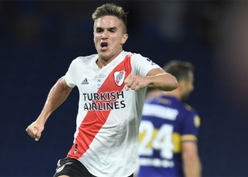 Primer gol de Agustín Palavecino en River Plate: ¡A Boca en La Bombonera!