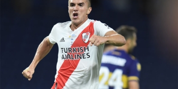 Primer gol de Agustín Palavecino en River Plate: ¡A Boca en La Bombonera!
