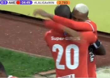 Primer gol de Jeison Lucumí en su segunda etapa con América de Cali