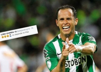 El nuevo guiño del 'Lobo' Guerra a Atlético Nacional