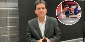 Carlos Orduz contó los detalles del accidente que sufrió en el set de ESPN Colombia