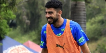 Gastón Rodríguez, el nuevo 10 del Deportivo Cali: gol en el entrenamiento y fecha del debut