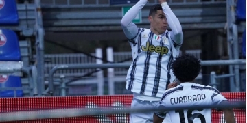 Se desquitó CR7 con un triplete y asistencia de Cuadrado en la victoria de Juventus vs. Cagliari